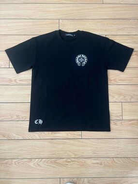 Chrome Hearts Black Short Sleeve Tee